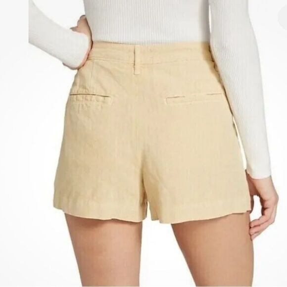 L’AGENCE Zahari High Rise Pleated Short in Sand size 30 NWT - Picture 7 of 9